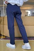 Made in Italy Luxury Smooth Magic Trouser Navy 